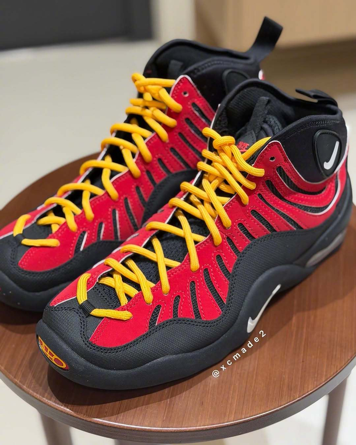 乐鱼游戏-2026 Nike Air Bakin热火款实物曝光,哈达威等多位球星曾代言|里奇蒙德|蒂姆·哈达威|PJ塔克|实物现身|塔克_新浪体育_新浪新闻